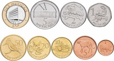 купить Мозамбик набор монет 2006 (9 штук)