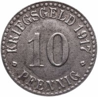 купить Германия (Кассель) нотгельд 10 пфеннигов 1917