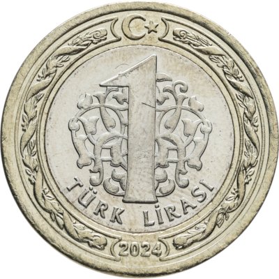 купить Турция 1 лира 2024