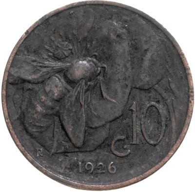 купить Италия 10 чентезимо 1926