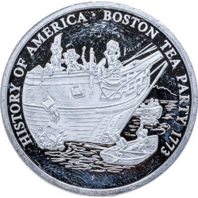 купить США, токен "История Америки - Бостонское чаепитие" 1773