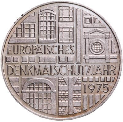 купить Германия 5 марок (deutsche mark) 1975 "Европейский год охраны памятников"