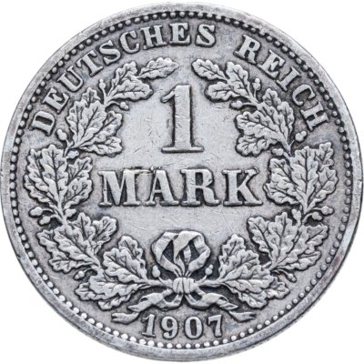 купить Германия 1 марка 1907 Знак монетного двора: "D" - Мюнхен