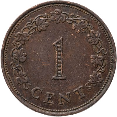 купить Мальта 1 цент (cent) 1972