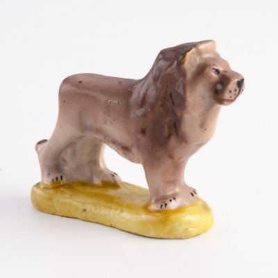 купить Статуэтка "Лев", фаянс, роспись, СССР, 1970-1990 гг.