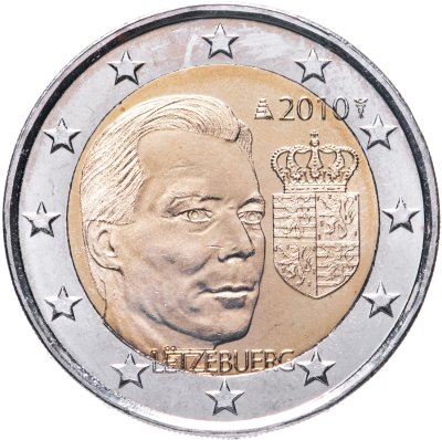 купить Люксембург 2 евро 2010 "Герб великого герцога Люксембурга"