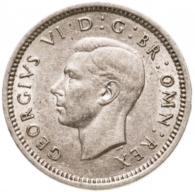 купить Великобритания 3 пенса (pence) 1941