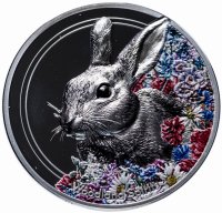 Купить Монголия 500 тугриков 2019 "Духи леса - Заяц" с сертификатом