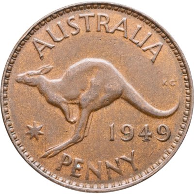 купить Австралия 1 пенни (penny) 1949