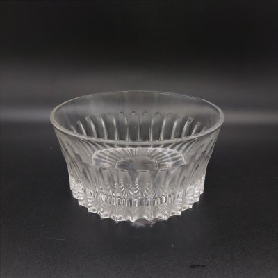 купить Конфетница с рельефным декором, стекло, СССР, 1970-1990 гг.