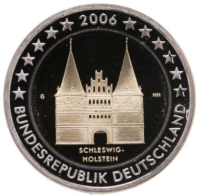 купить Германия 2 евро 2006 G "Федеральные земли Германии: Шлезвиг-Гольштейн"