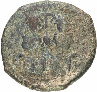 купить Византийская империя, Юстин II, 565-578 годы, фоллис.