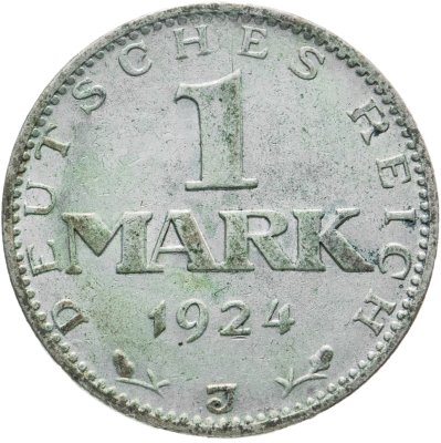 купить Германия 1 марка "J" 1924