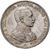 купить Германская Империя, Пруссия 5 марок 1914 A