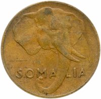 Купить Сомали 5 чентезимо (centesimi) 1950
