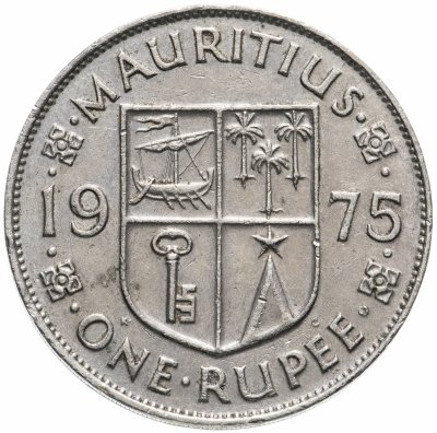 купить Маврикий 1 рупия (rupee) 1975