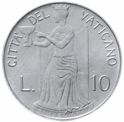 купить Ватикан 10 лир (lire) 1979