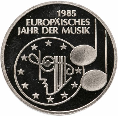 купить Германия 5 марок 1985 "Европейский год музыки"