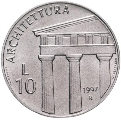 купить Сан-Марино 10 лир (lire) 1997