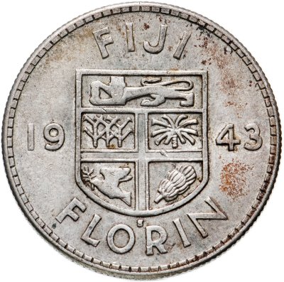 купить Фиджи 1 флорин (florin) 1943