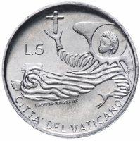 купить Ватикан 5 лир (lire) 1969