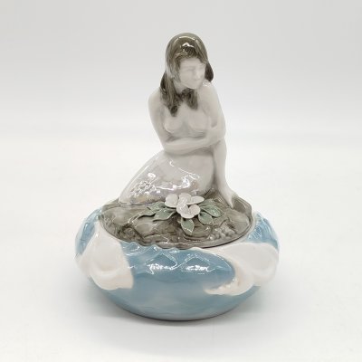 купить Шкатулка "Русалка", фарфор, роспись, Россия, 2000-2010 гг.