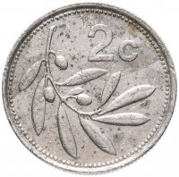 купить Мальта 2 цента (cents) 1991-2007, случайная дата