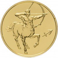 Купить 50 рублей 2003 СПМД "Знаки Зодиака - Стрелец"