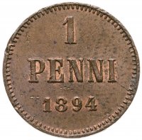 купить 1 пенни (penni) 1894