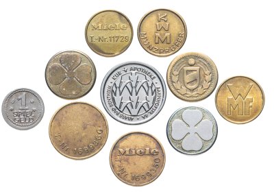 купить Набор из 10 жетонов разных стран