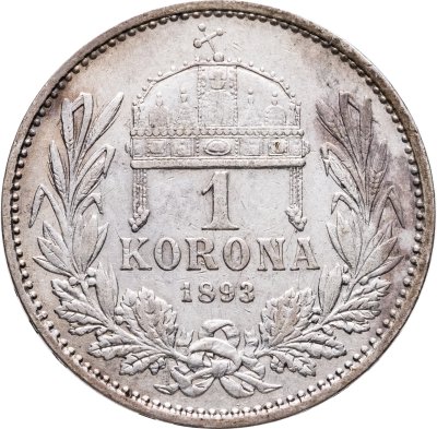 купить Венгрия 1 крона (crown) 1893