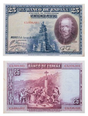 купить Испания 25 песет 1928