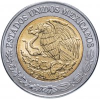 Купить Мексика 1 песо (peso) 2018