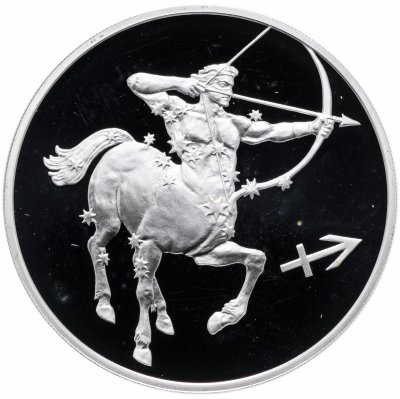 купить 3 рубля 2003 СПМД Proof Стрелец