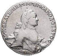 купить 1 рубль 1764 СПБ-TI-ЯI
