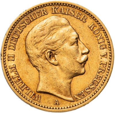 купить Германская империя (Пруссия) 20 марок (mark) 1889