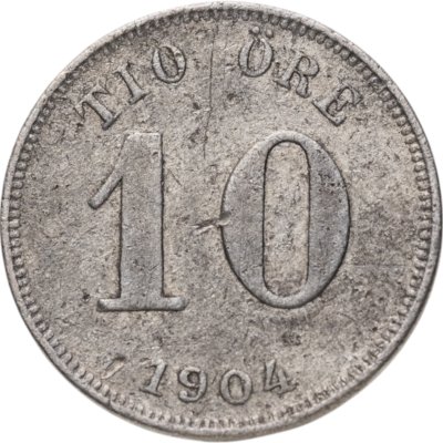 купить Швеция 10 эре 1904