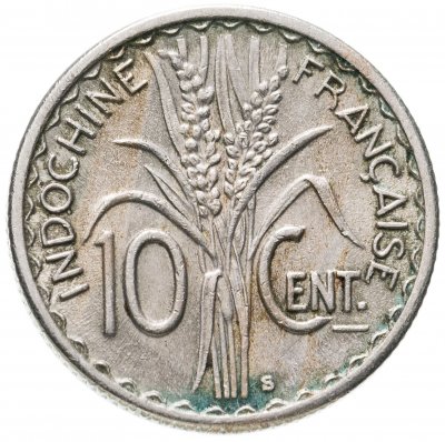 купить Французский Индокитай 10 сантимов (centimes) 1941