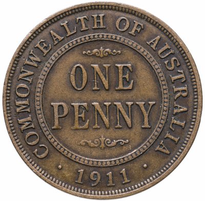 купить Австралия 1 пенни (penny) 1911
