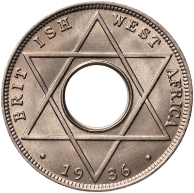 купить Британская Западная Африка 1/10 пенни (penny) 1936 Эдуард VIII