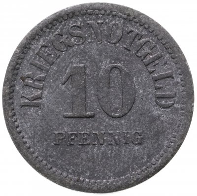 купить Германия, Узинген 10 пфеннигов 1917