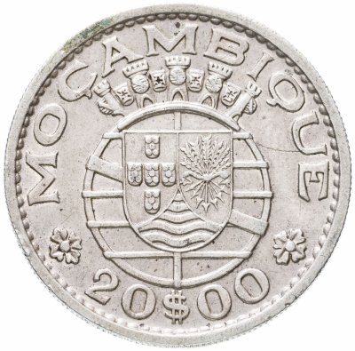 купить Мозамбик 20 эскудо (escudos) 1960