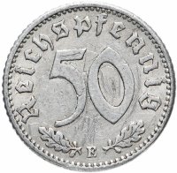 купить Германия (Третий рейх) 50 рейхспфеннигов (reichspfennig) 1935 E
