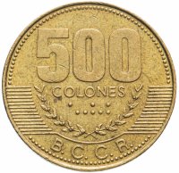 Купить Коста-Рика 500 колонов (colones) 2003