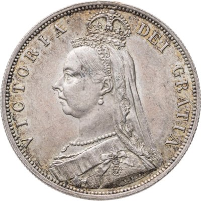 купить Великобритания 1/2 кроны 1887