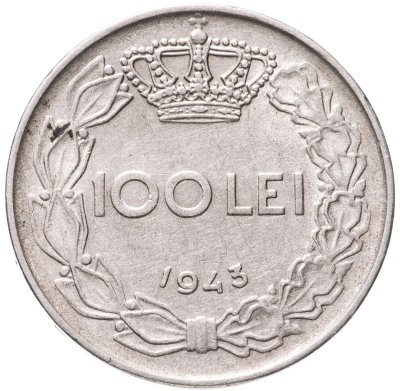 купить Румыния 100 леев (lei) 1943