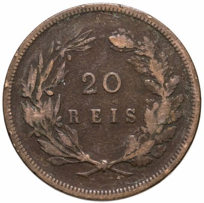купить Португалия 20 рейс (reis) 1892