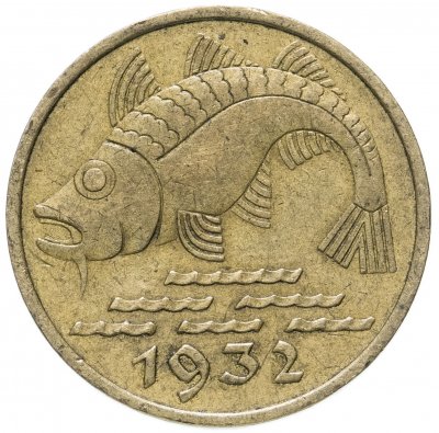 купить Германия, Данциг (Гданьск) 10 пфеннигов 1932