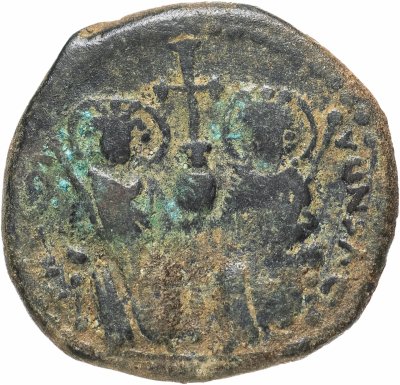 купить Византийская империя, Юстин II, 565-578 годы, фоллис.