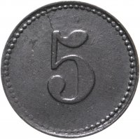 купить Германия (Тегернзе) нотгельд 5 пфеннигов 1917-1919